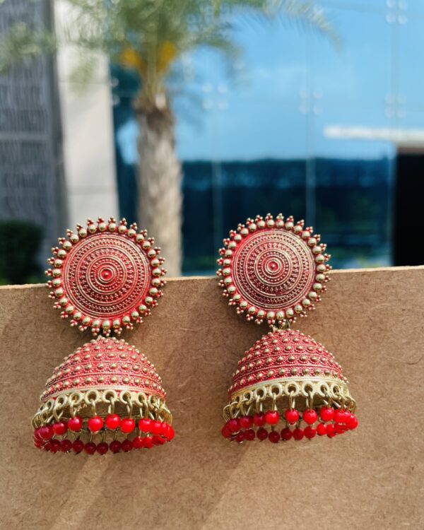 Tanlooms gold-toned jhumka
