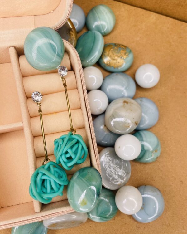 Crystal bajoran earrings