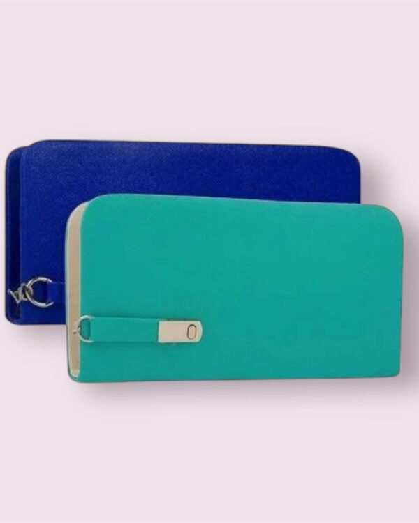 Blue & Turquoise leather wallets