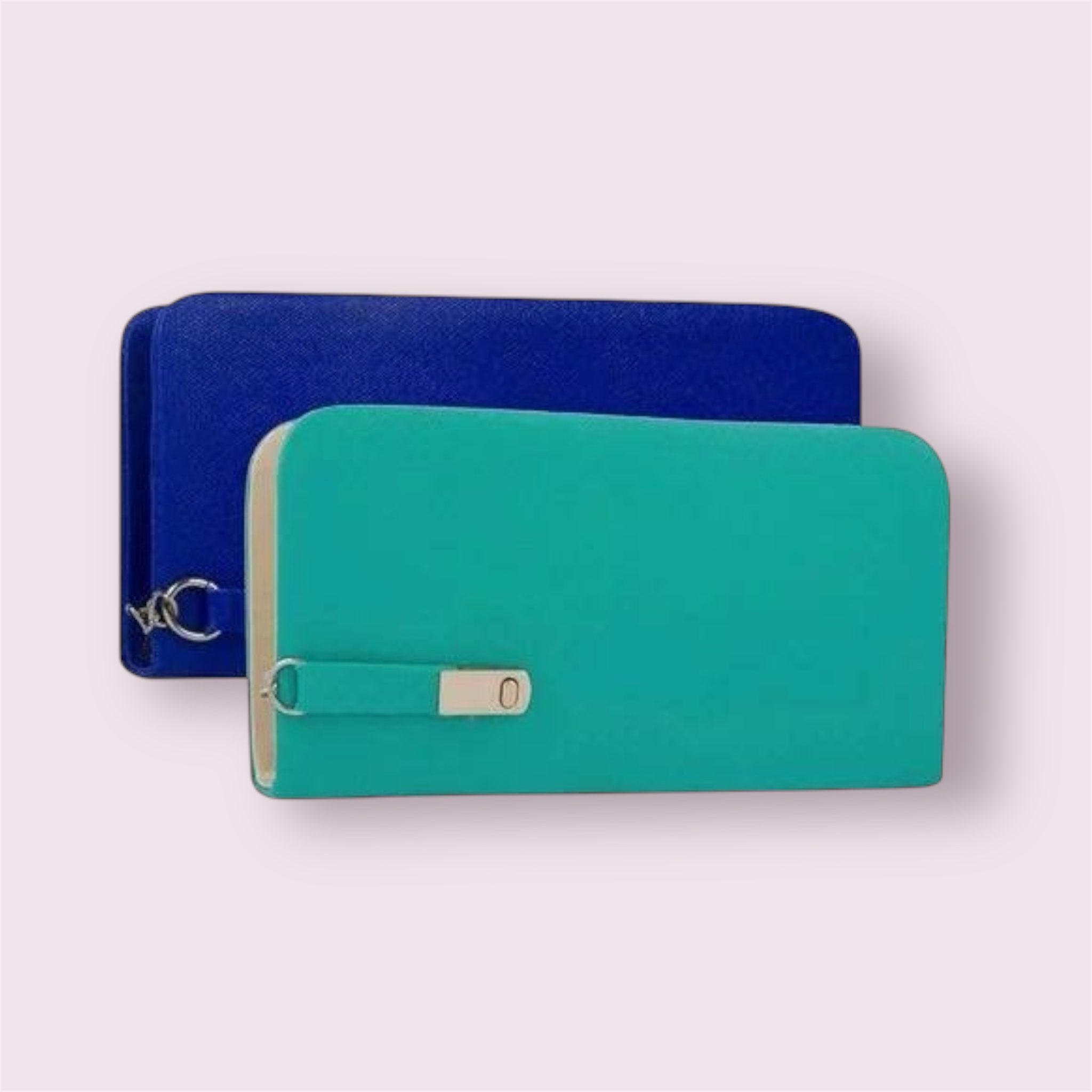 Blue & Turquoise leather wallets