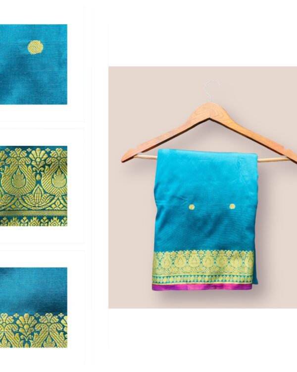 Semi-Banarsi Silk Saree