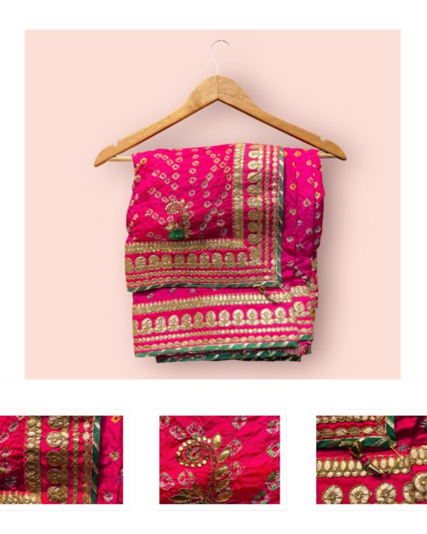 Bandhej Gharchola Saree