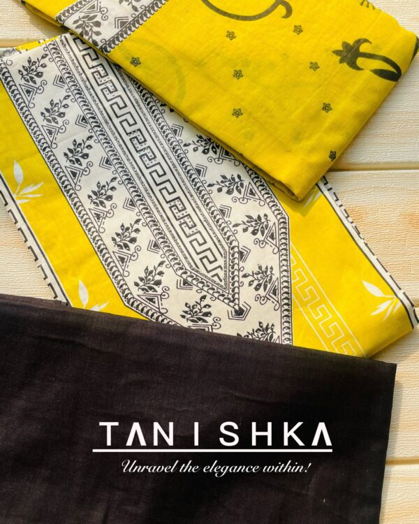 Mulmul Cotton Suit with Silver Saroski