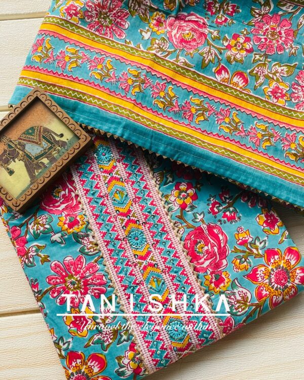 Jaipuri Cotton Mulmul Suit