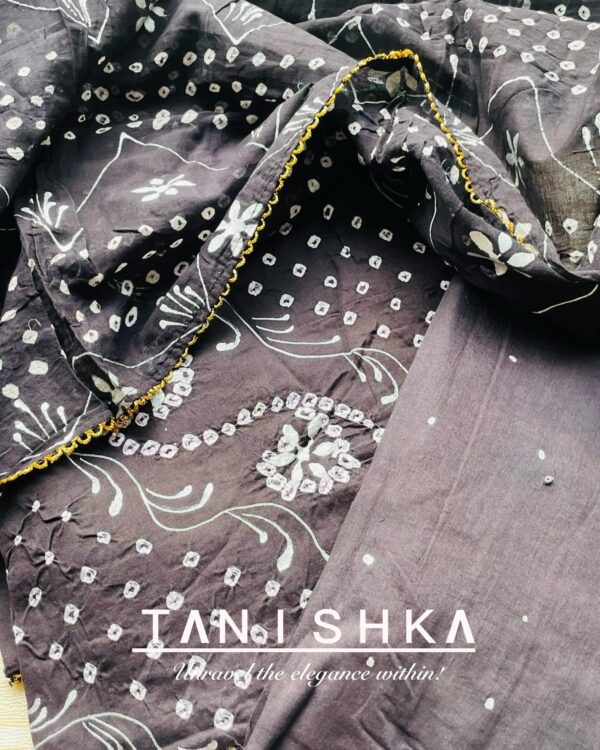 Bandhani Cotton Suit