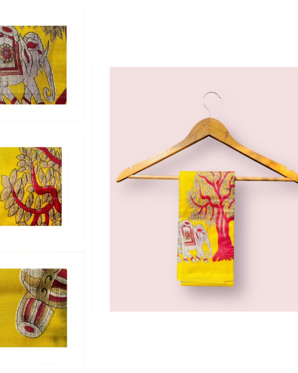 Elampillai Khadi Bengali Silk Saree