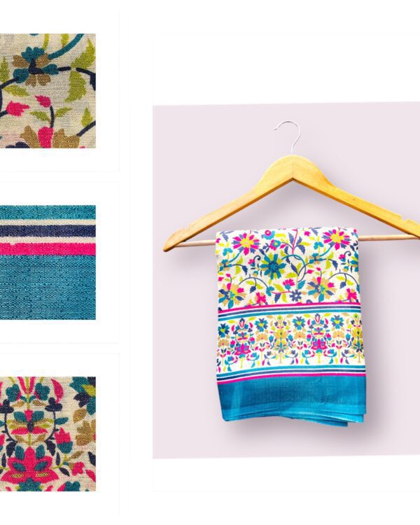 Printed Handloom Saree