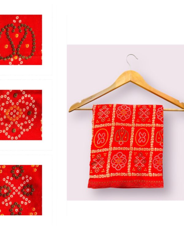 Check Bandhani saree