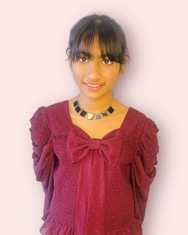 Bow top with Puff Sleeves